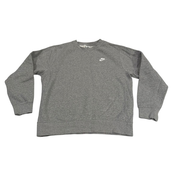 Nike Other - Nike Sportswear Club Fleece Crewneck Sweatshirt Mens Small Grey BV2662-063